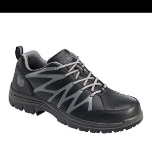 Nautilus N2318 Men's Size 10 Composite Safety Toe Work Shoe Black NIB